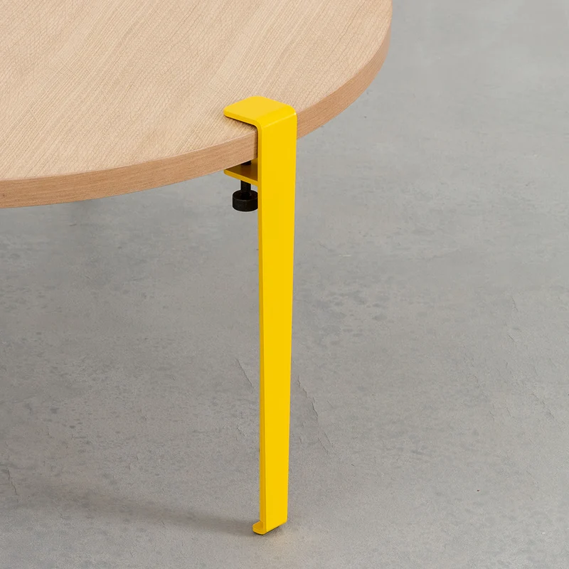 Table basse ronde TIPTOE Ø 90cm - chêne massif