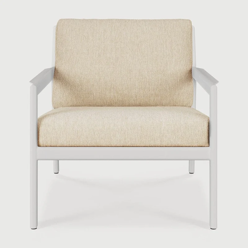 Fauteuil Lounge Jack en Aluminium Ethnicraft (avec coussins)