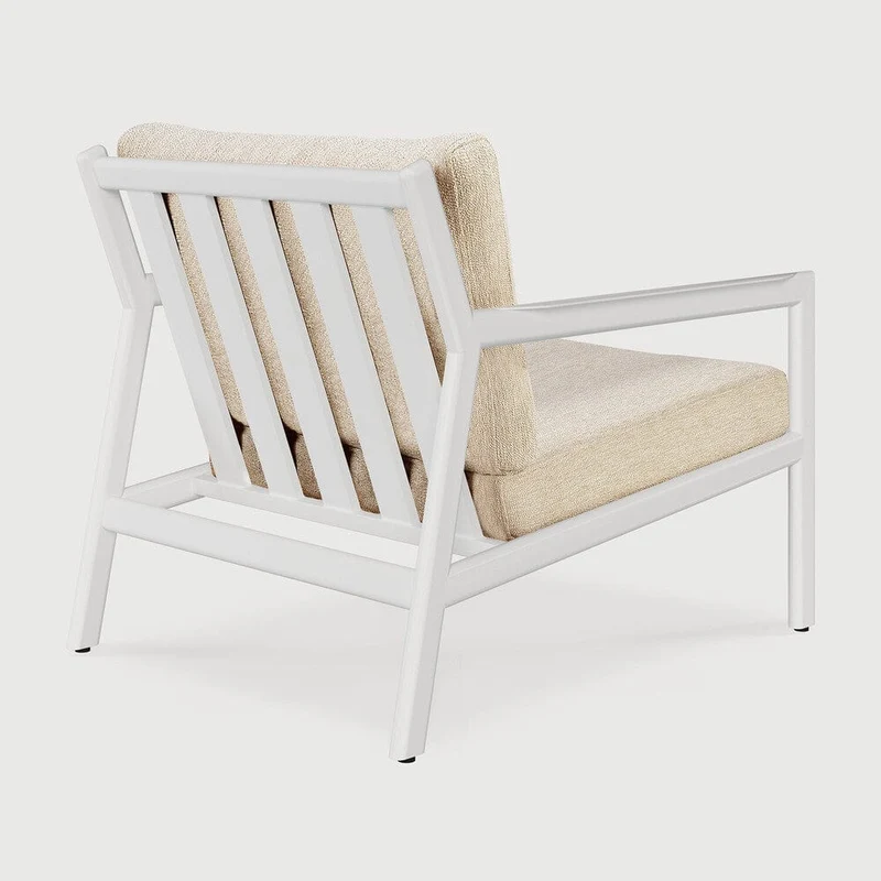 Fauteuil Lounge Jack en Aluminium Ethnicraft (avec coussins)