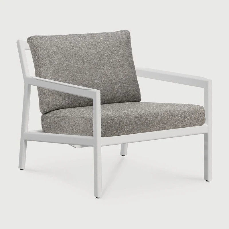 Fauteuil Lounge Jack en Aluminium Ethnicraft (avec coussins)