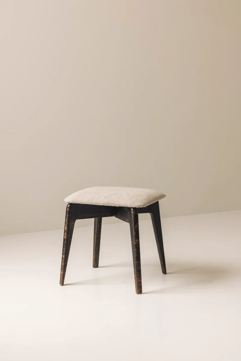 Modernist French stool from the 1950s.
