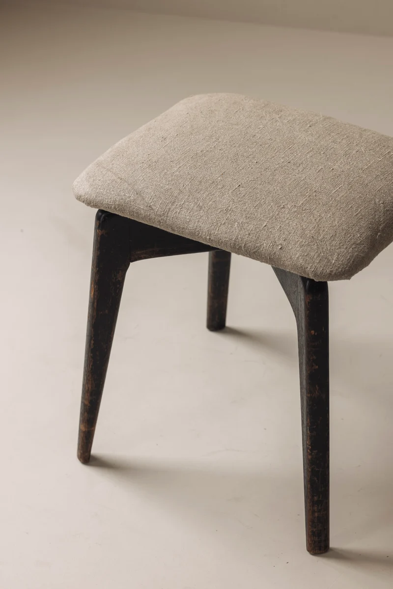 Modernist French stool from the 1950s.