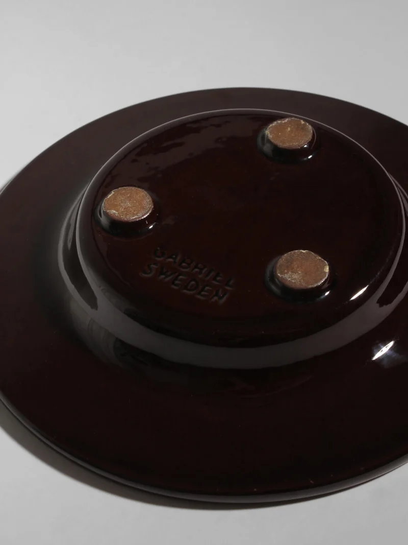 Eke Bjerén Decorative Sunflower Ceramic Plate