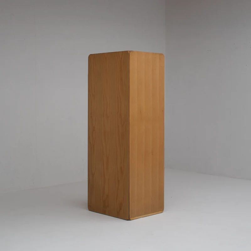 Tall Wooden Drawer Cabinet by Derk Jan De Vries