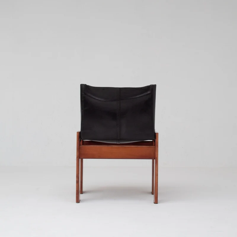 Set of 6 Monk Chairs by Afra & Tobia Scarpa for Molteni
