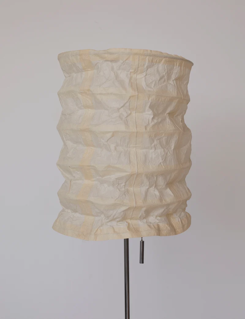 Vintage Ikea paper floor lamp C. 1990