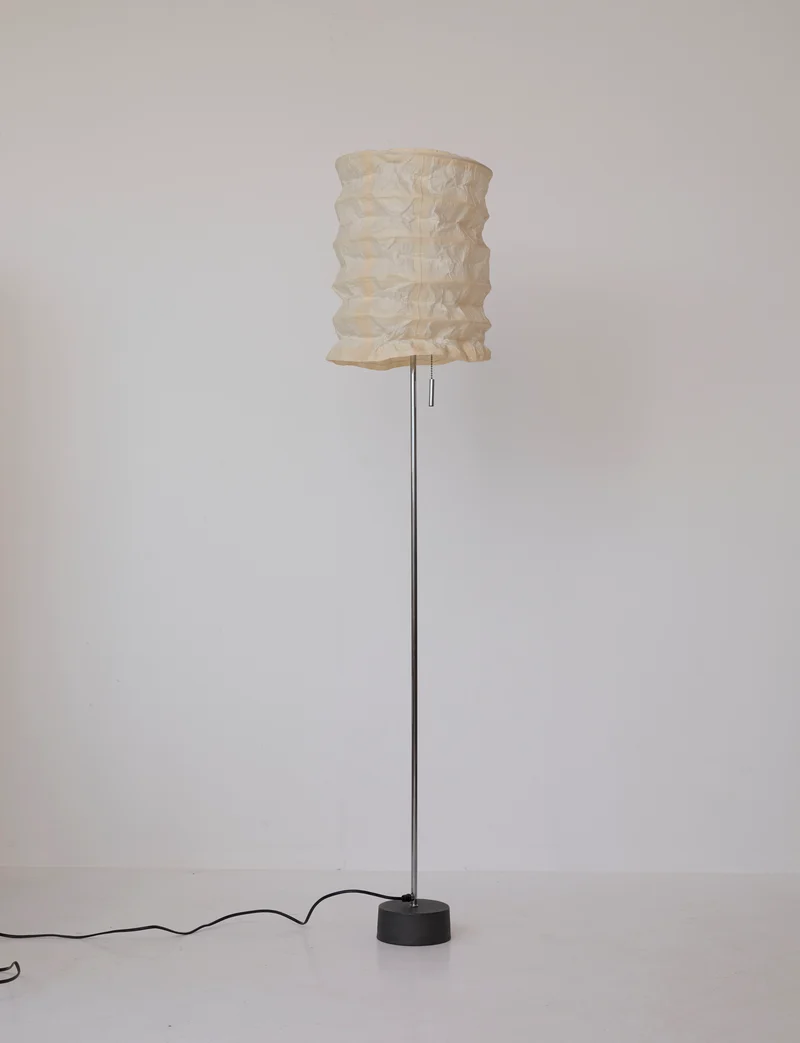 Vintage Ikea paper floor lamp C. 1990