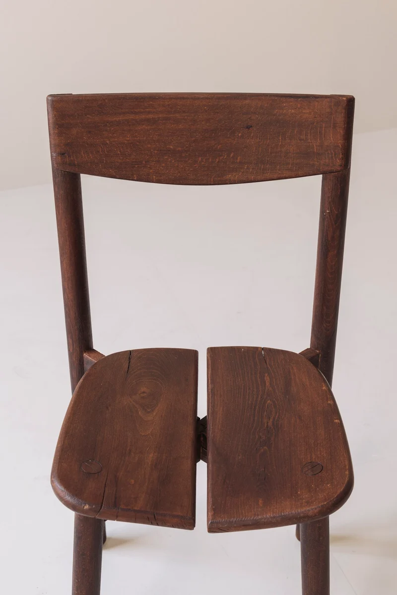 Sculptural Set Dining Chairs by Pierre Gautier-Delaye, France 1960s