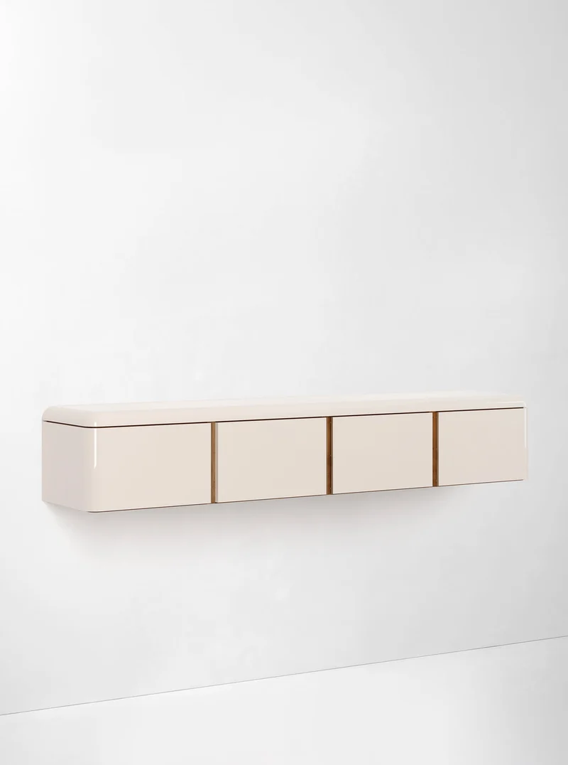 Various Positions Server in Polished Lacquered designed by Yaniv Chen