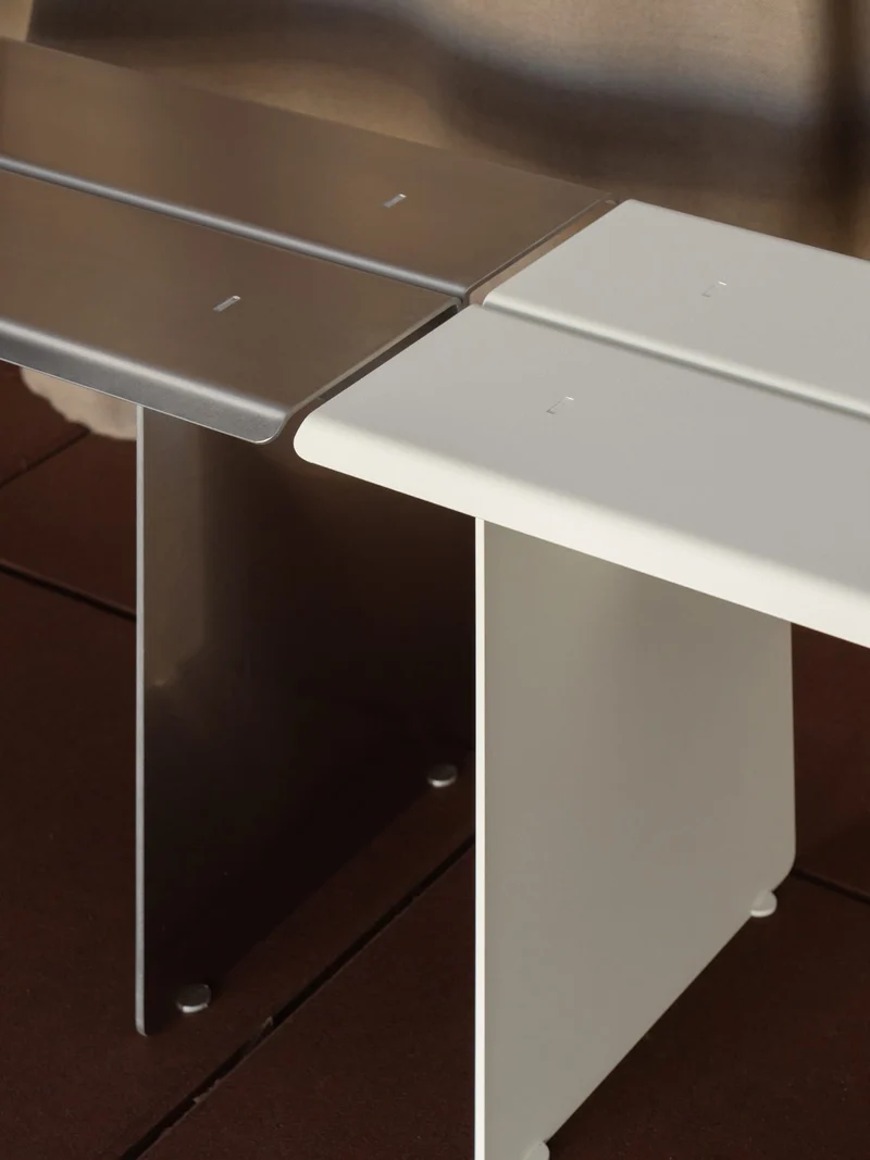 "Pleg Bench" Aluminium