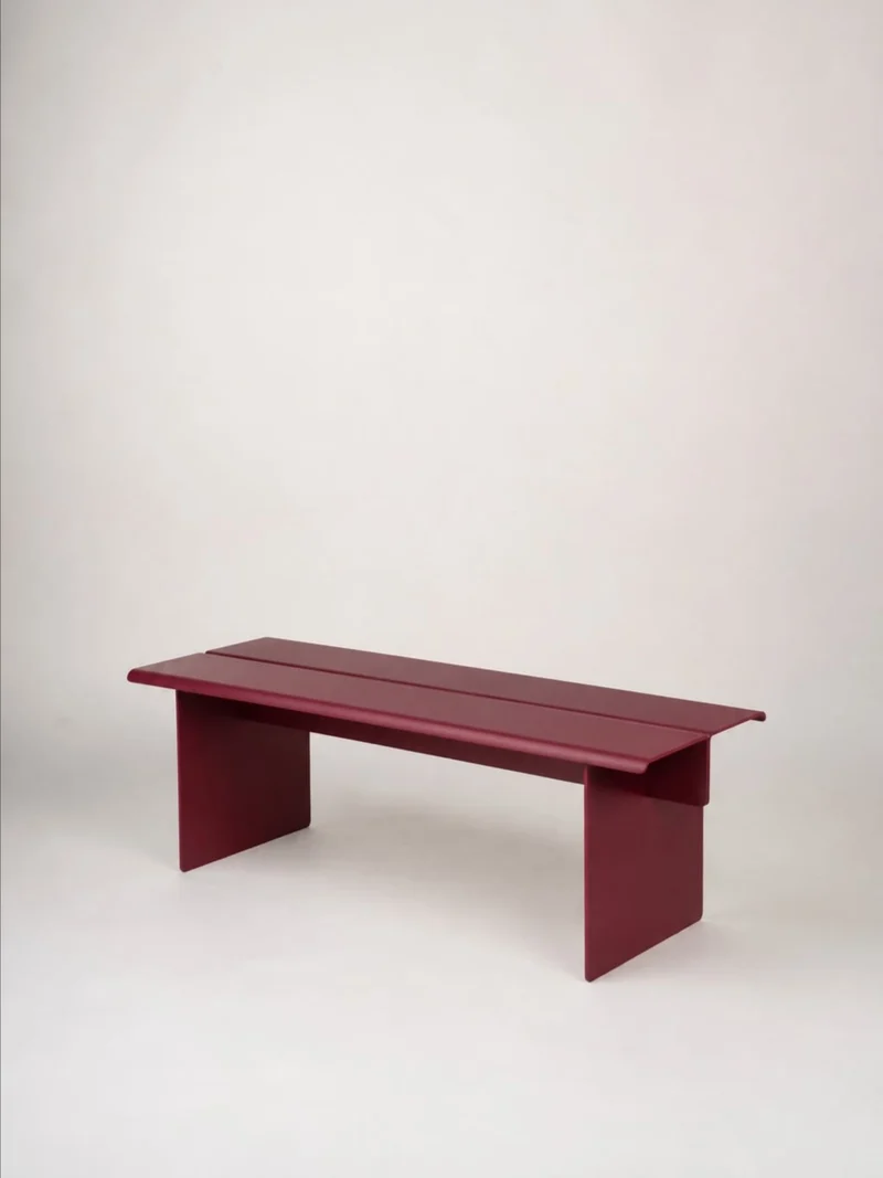 "Pleg Bench" Aluminium