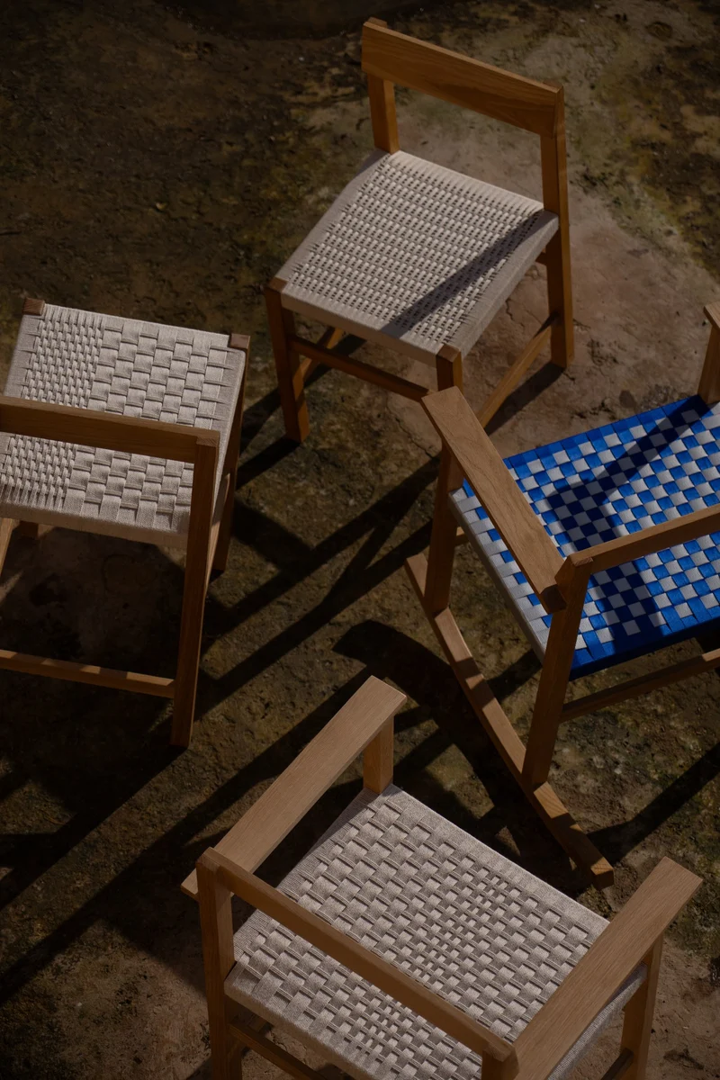 "Cadira.03" Hand Woven Oak Chair