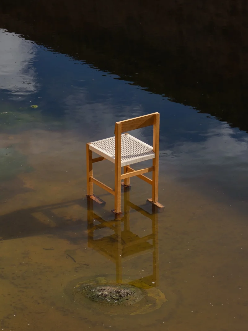 "Cadira.01" Hand Woven Oak Chair