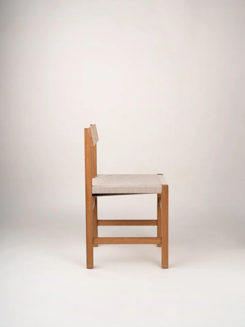 "Cadira.01" Hand Woven Oak Chair