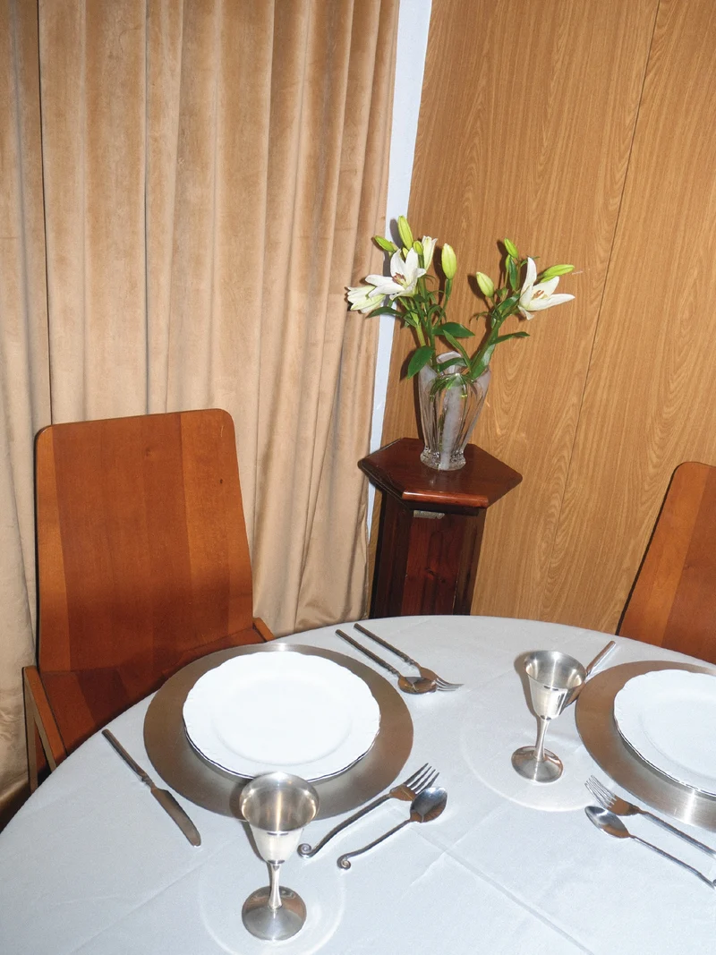 Enzo Berti Set of 6 Wood Chairs