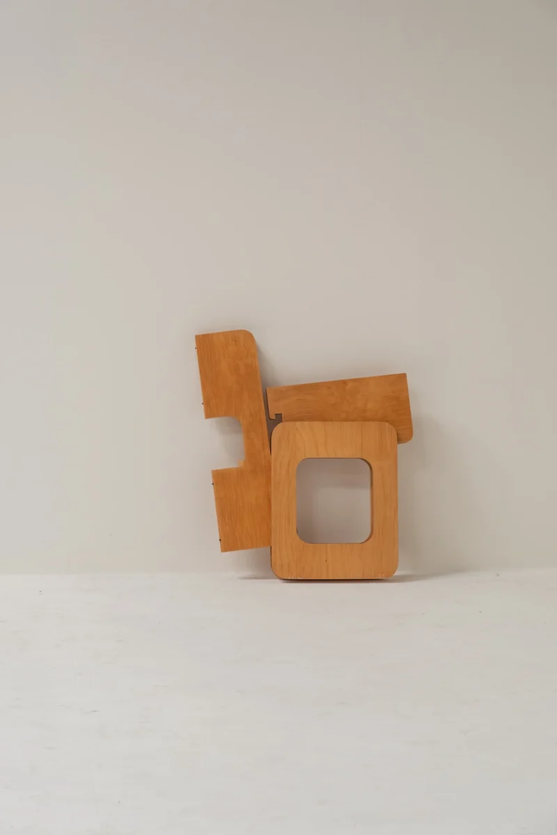 Folding ‘La Prora’ Chair by Anonima Design for Bonetto, Italy, 1970s