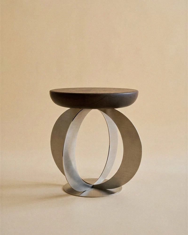 Minor Stainless Steel Side Table