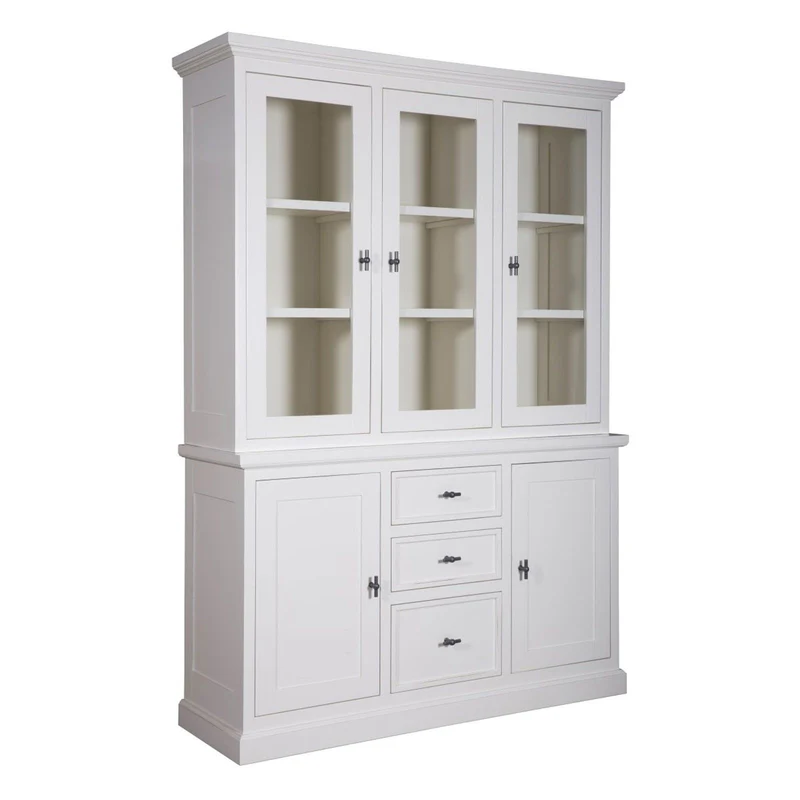 Vitrine 5 portes 3 tiroirs | Pin Tradition