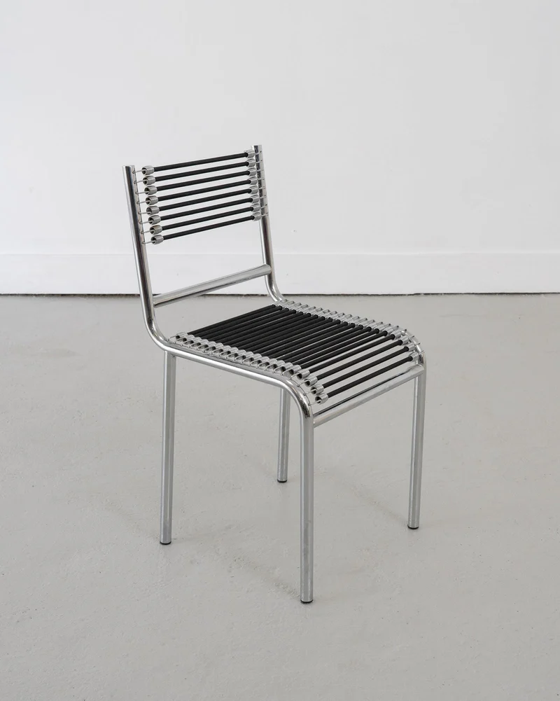 Set of Four Sandows Chairs by René Herbst, c.1980