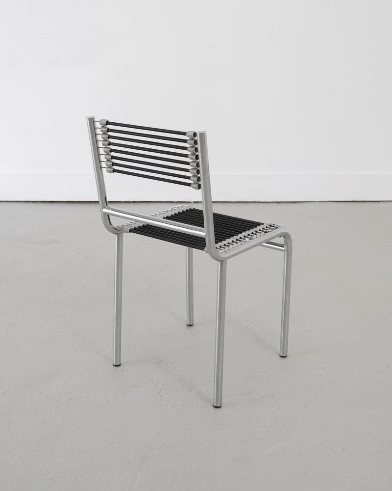 Set of Four Sandows Chairs by René Herbst, c.1980