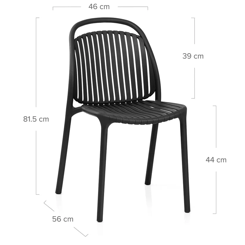 Chaise - Arlo Noir