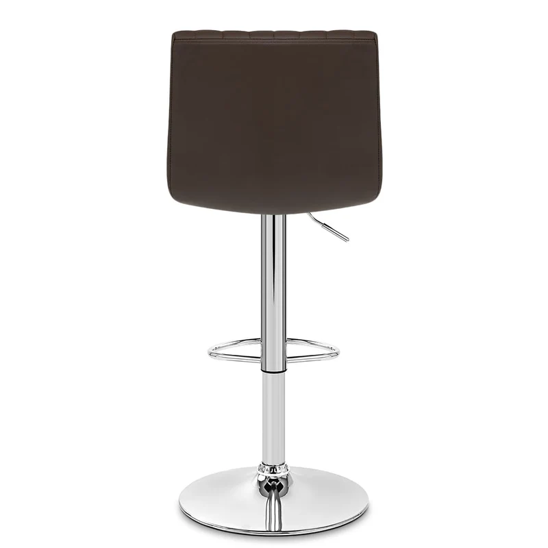 Tabouret de Bar Cuir Véritable - Debut Marron
