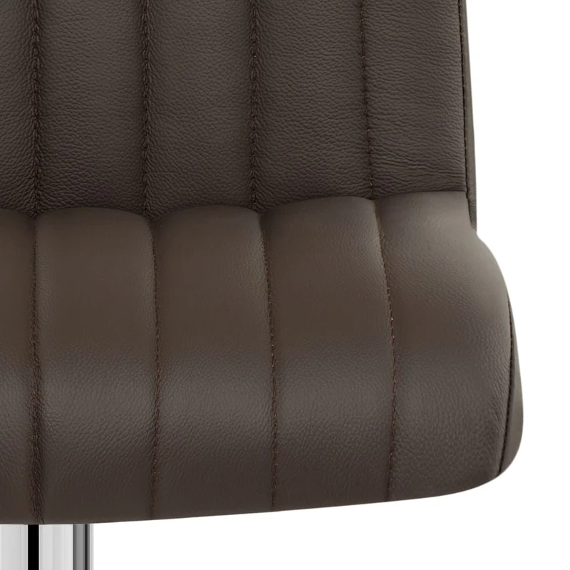 Tabouret de Bar Cuir Véritable - Debut Marron