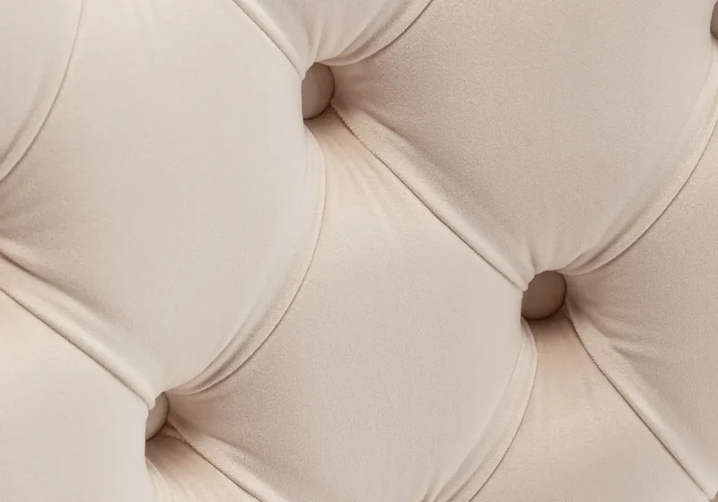 Chaises en velours beige avec poignée argentée - Lora x2