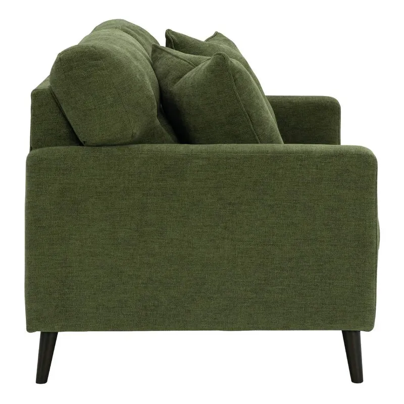 Causeuse en tissu avec coussins - Bixler