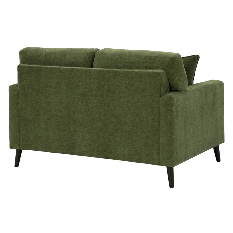 Causeuse en tissu avec coussins - Bixler
