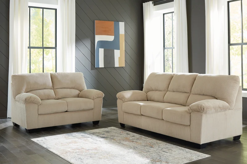Sofa en tissu corduroy - SimpleJoy