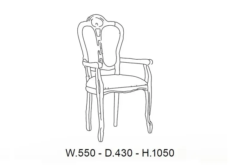 Chaise-fauteuil laqué beige GRETA (Lot de 2)
