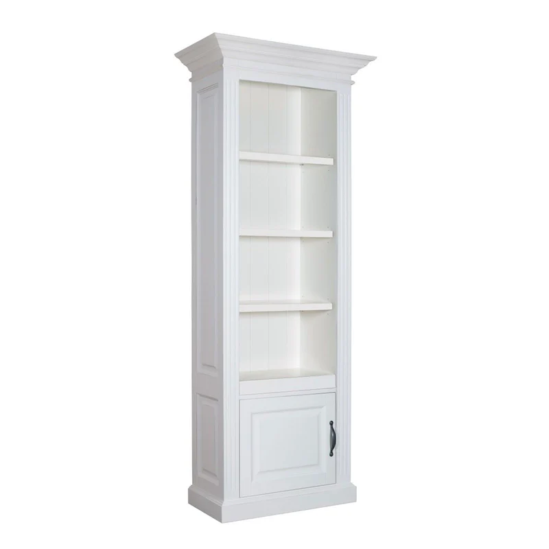 Bibliothèque avec porte - avec des panneaux de bossage "Romance"