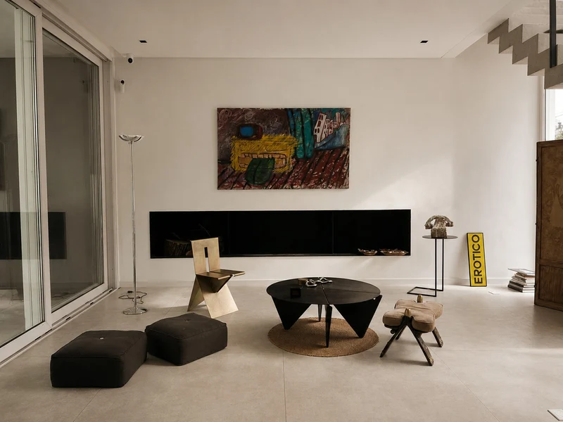 Fosa Chair in Steel