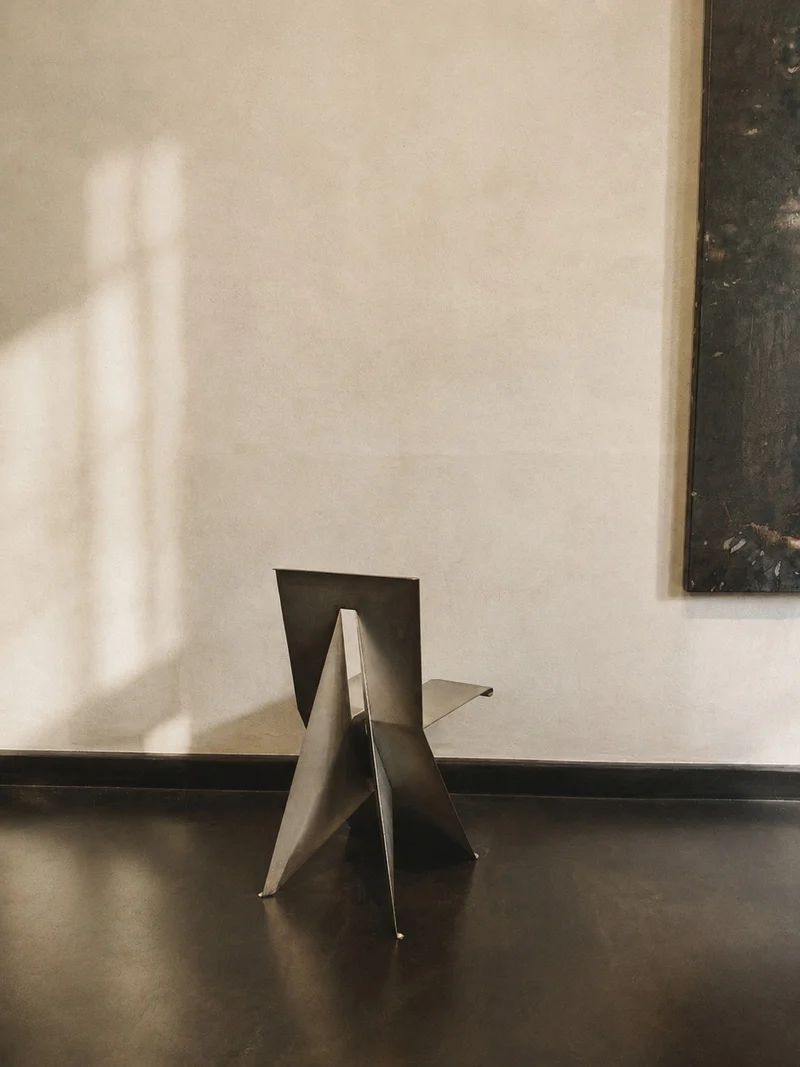 Fosa Chair in Steel