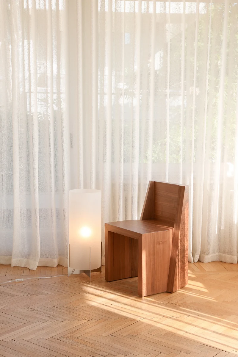 Lumix Floor Lamp Stainless Steel