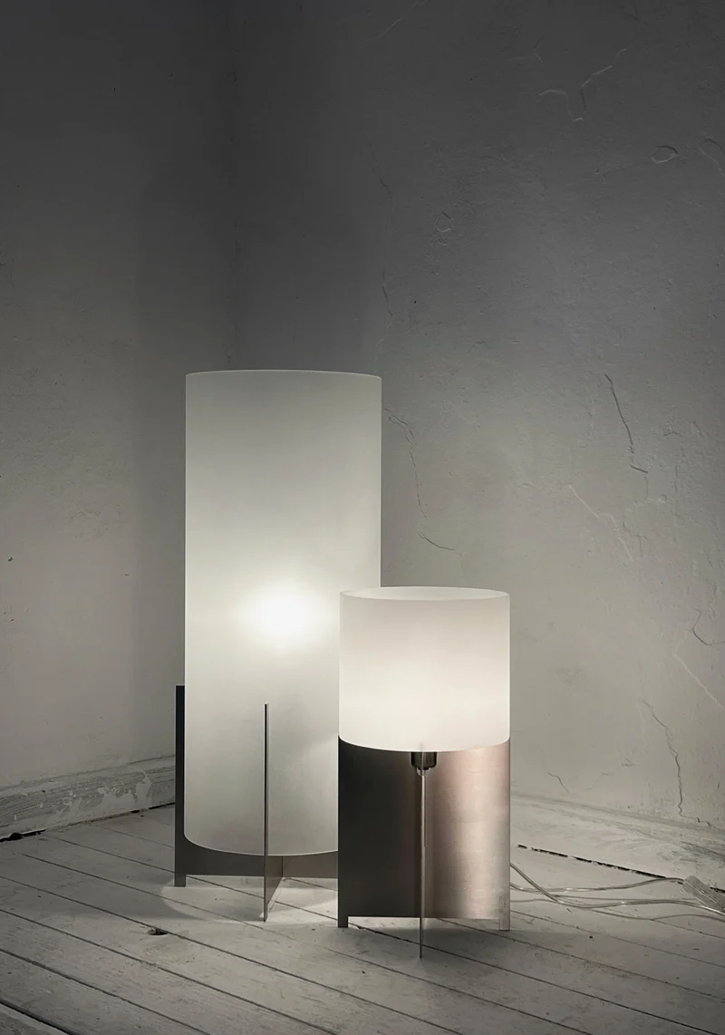 Lumix Floor Lamp Stainless Steel