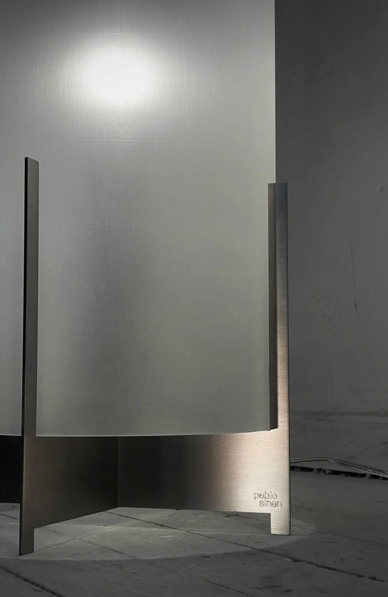 Lumix Floor Lamp Stainless Steel