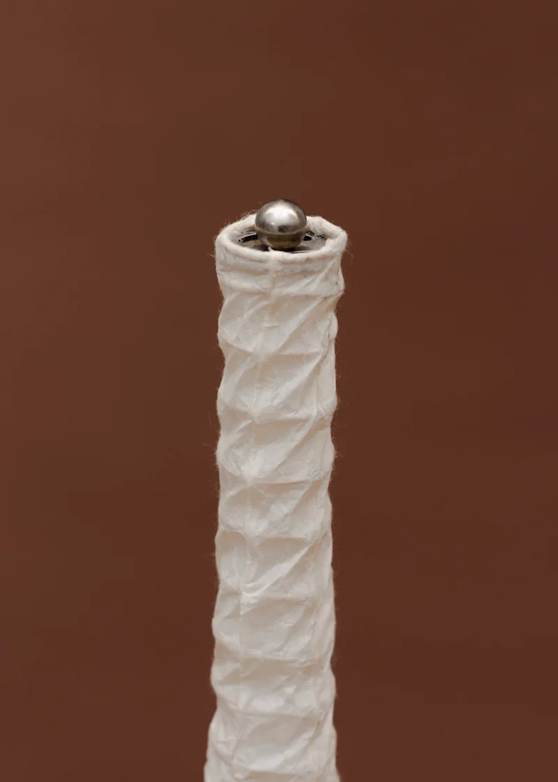 Lifted Fingers Stainless Steel Floor Lamp