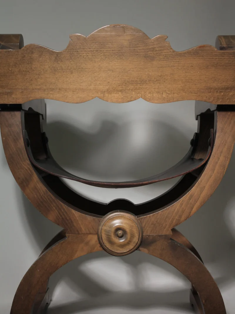 Renaissance Revival Dante Oak Chair, 1850s, Sweden