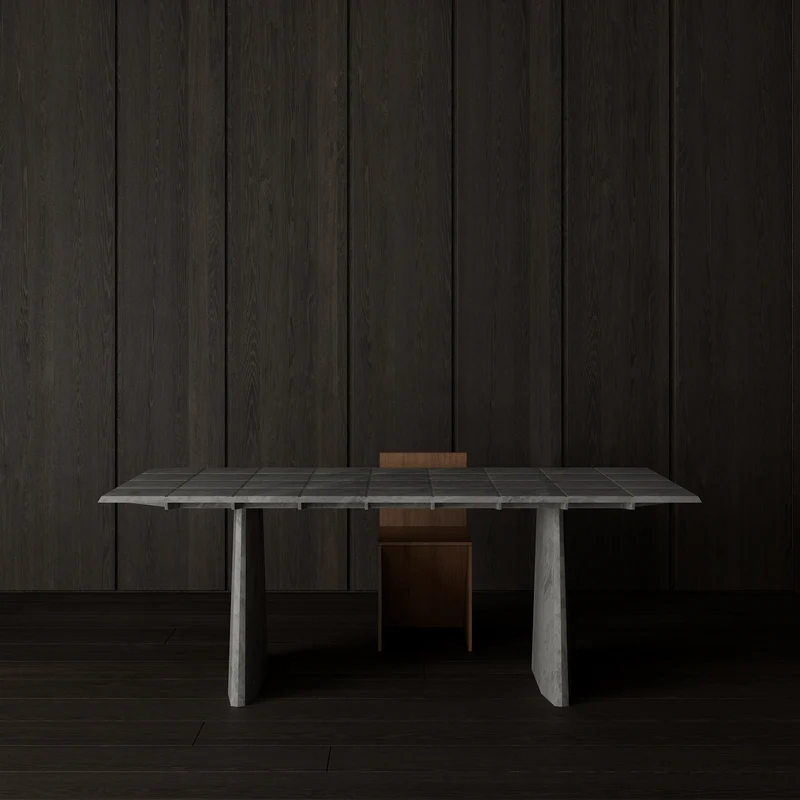 Minimalism Dining Table in Marble - Table FUSO