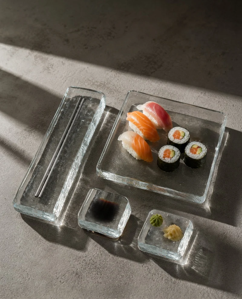 Glass Tableware Set