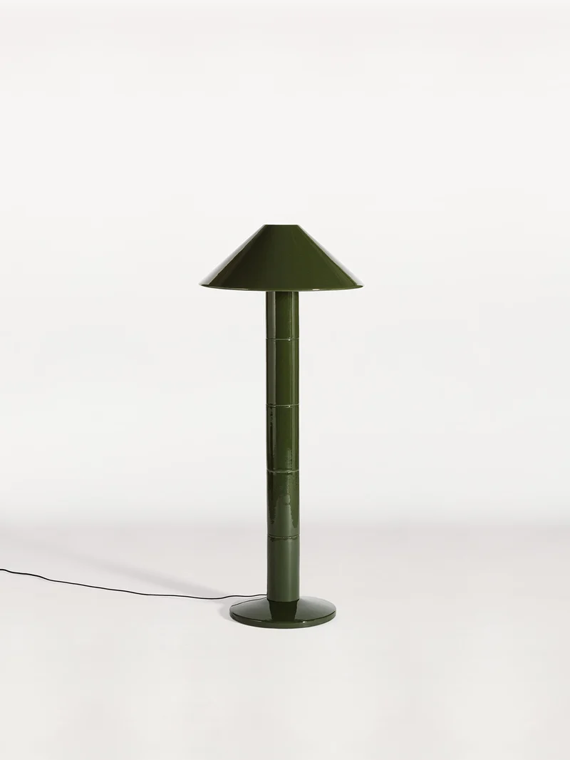 ARCY Floor Lamp in Lava Stone