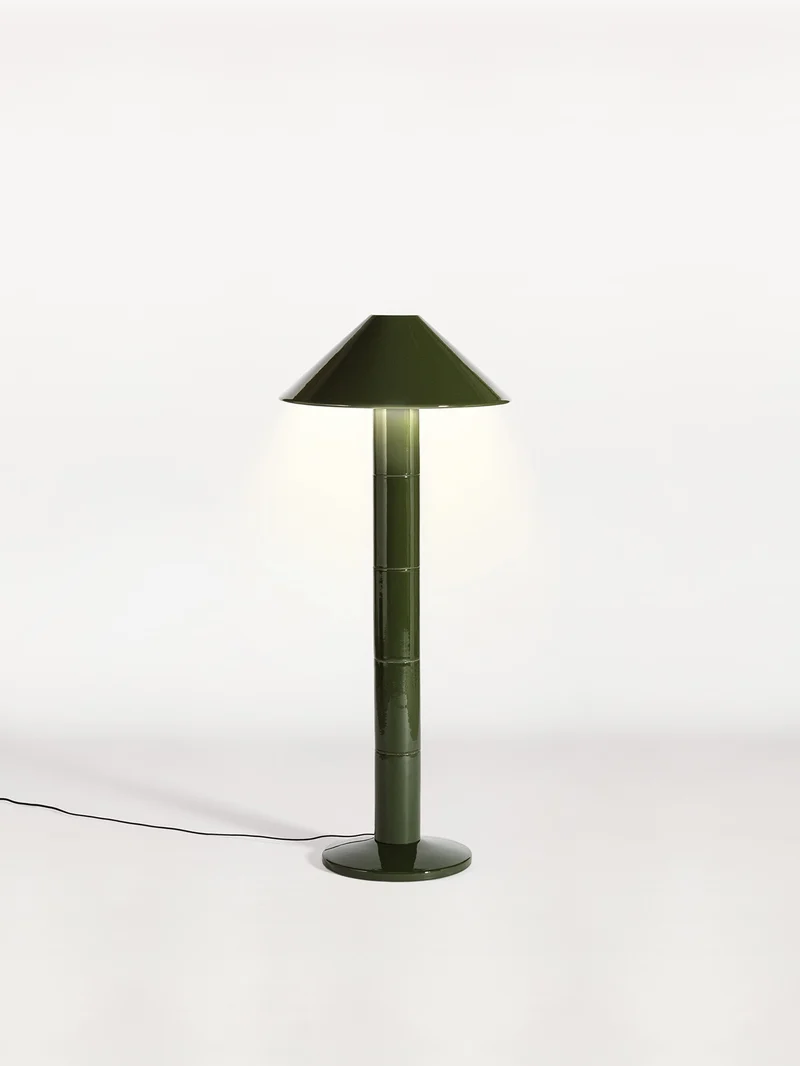 ARCY Floor Lamp in Lava Stone