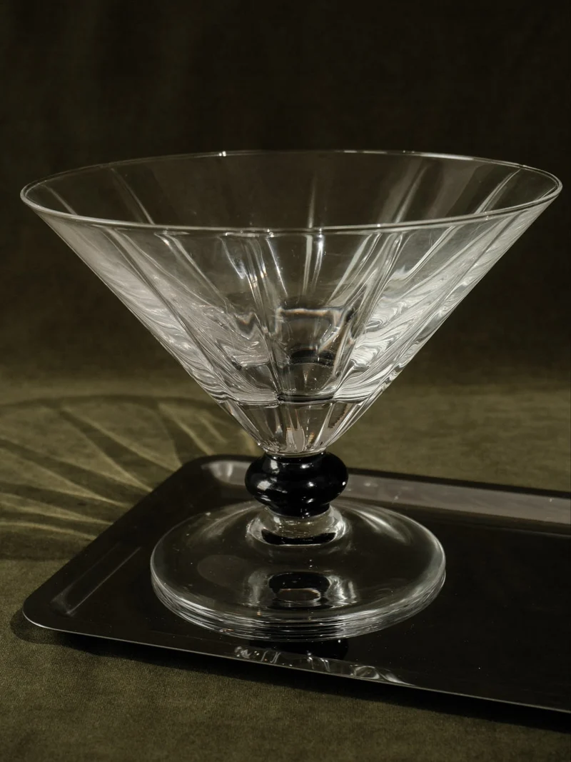 Crystal Serving Bowl and Coupe Set (4 pieces)