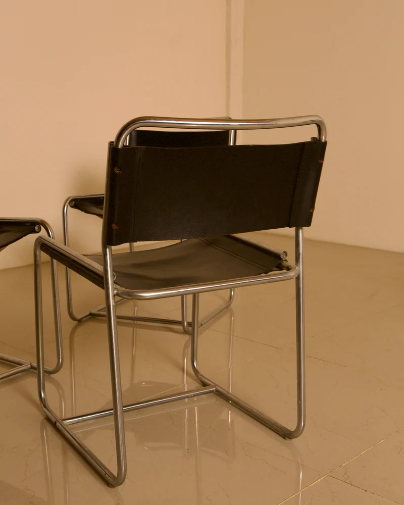 Ensemble de 4 chaises "SE18" par Claire Bataille & Paul Ibens pour Spectrum 60's