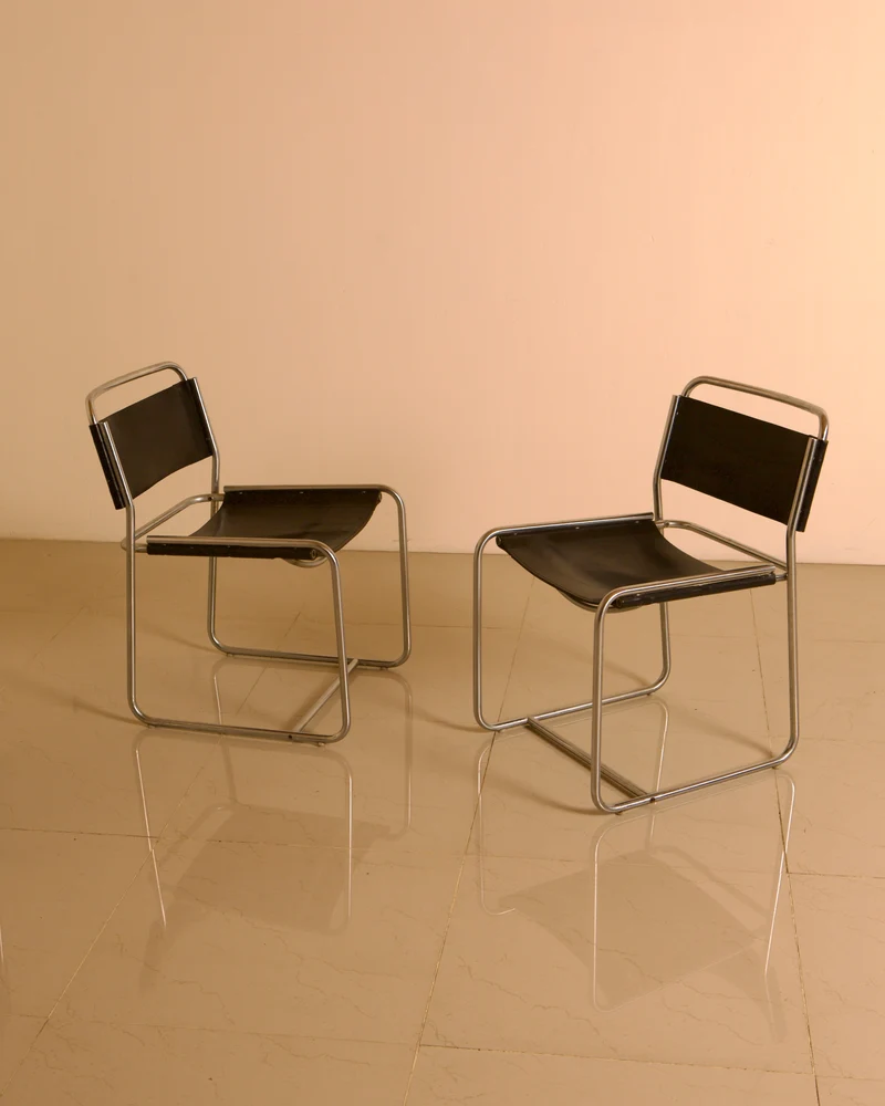 Ensemble de 4 chaises "SE18" par Claire Bataille & Paul Ibens pour Spectrum 60's