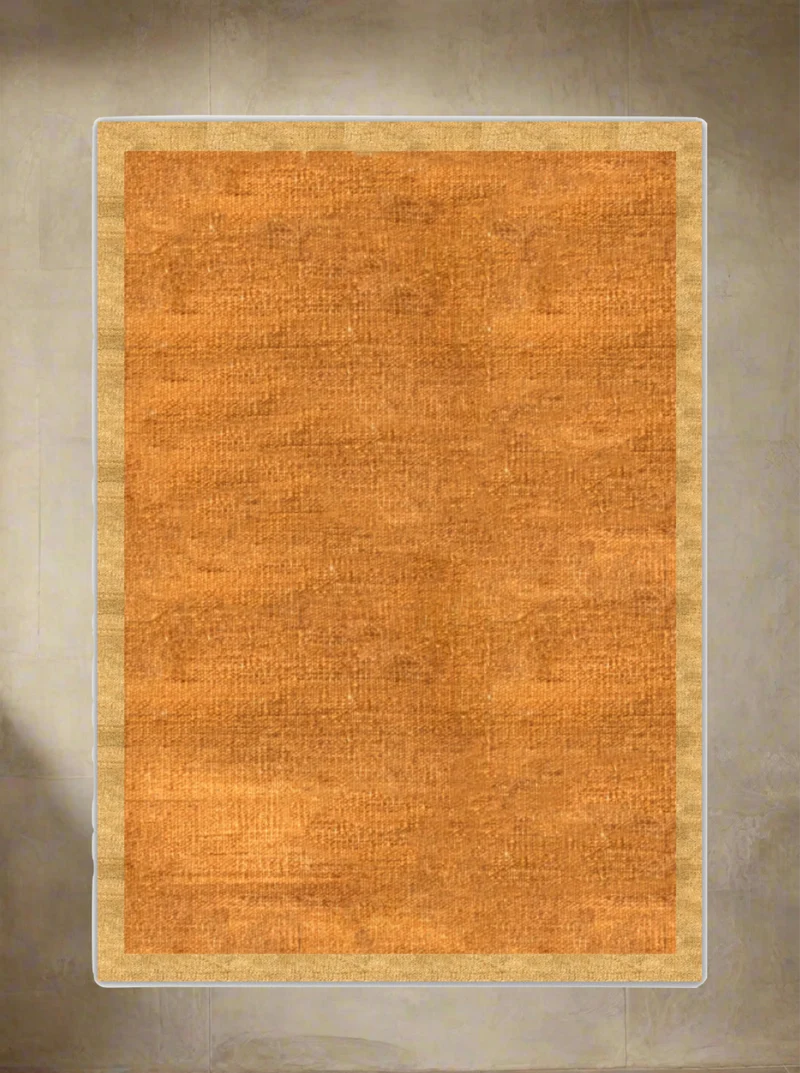 Contrast Border Kilim - Handwoven Rug