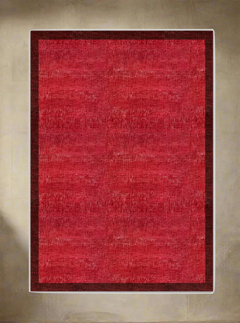 Contrast Border Kilim - Handwoven Rug