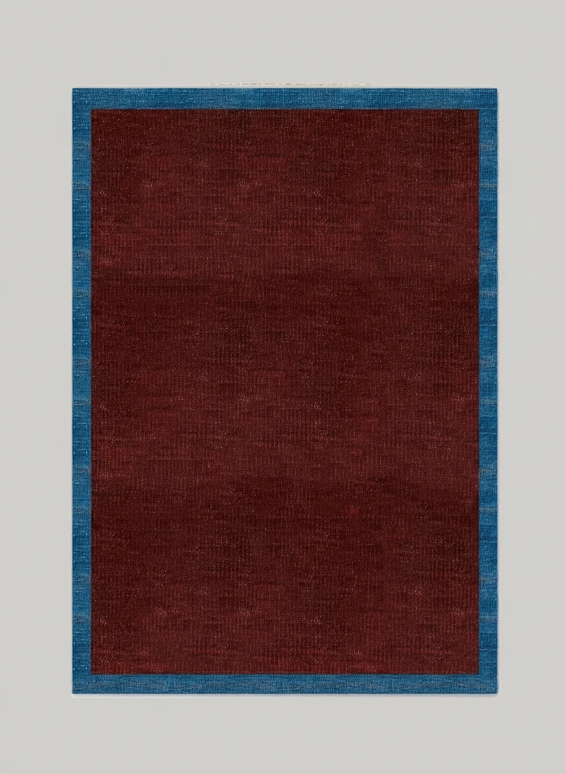 Contrast Border Kilim - Handwoven Rug